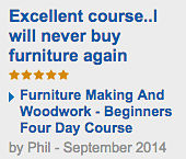Testimonial - excellent course... I will never buy furniture again