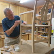 Chair making –  the finale.